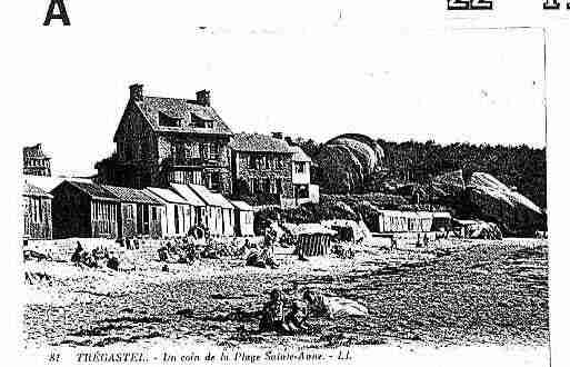 Ville de TREGASTEL Carte postale ancienne